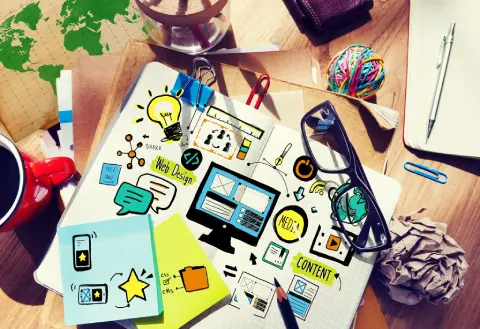 Webdesign Illustration